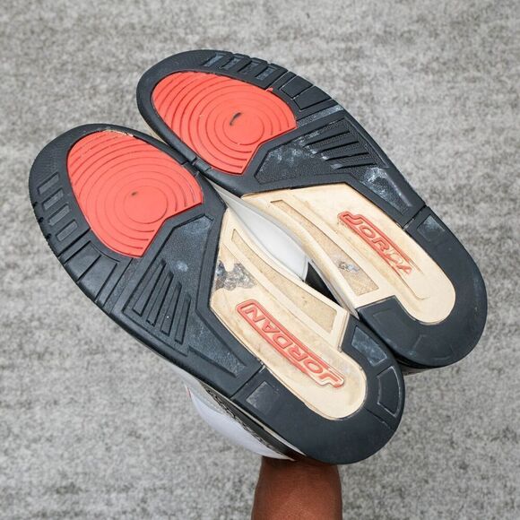 Nike Air Jordan 3 Retro Infrared 23 sneakers 2013 136064-123 white size Men 10‎ - Picture 6 of 8